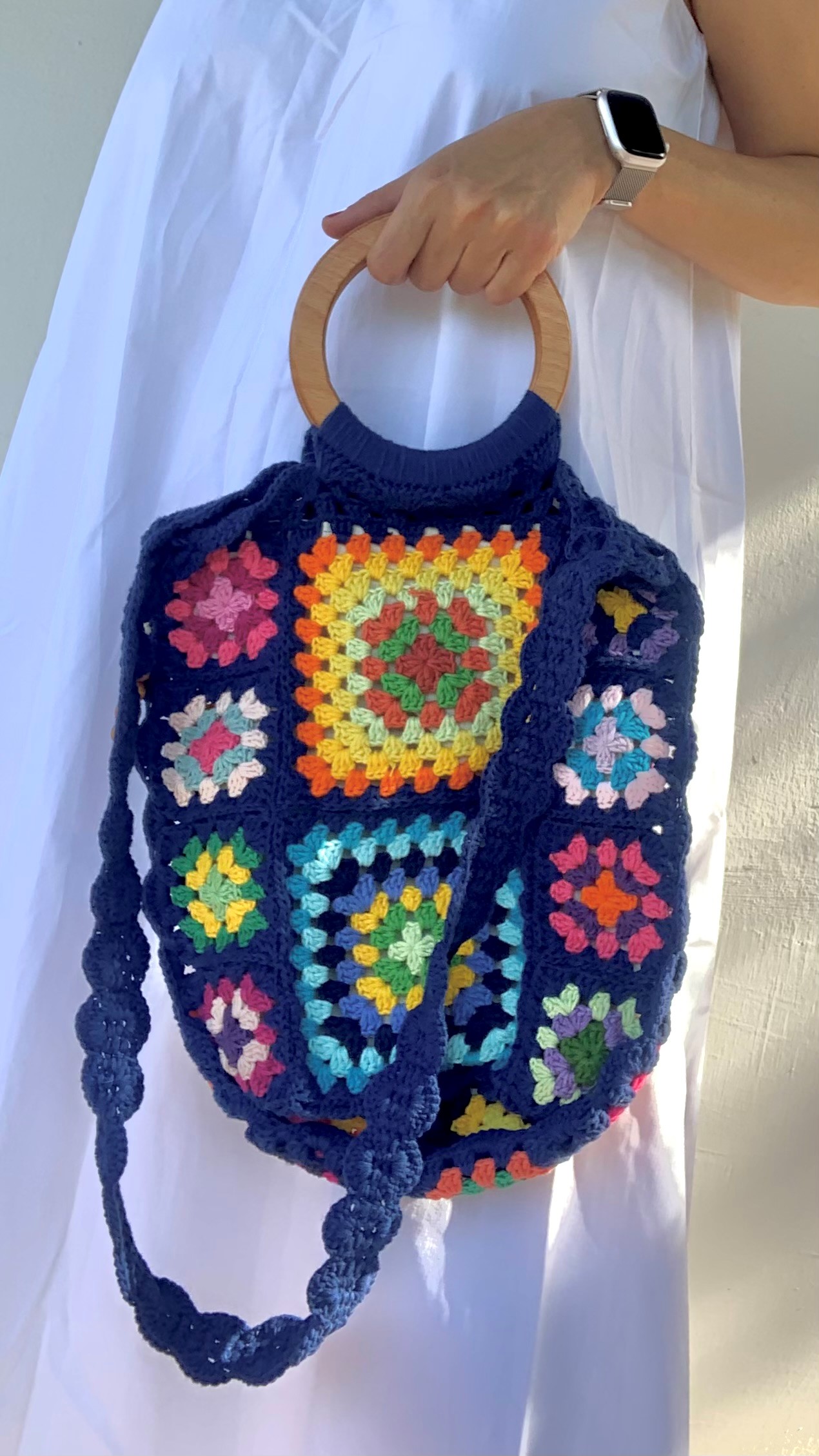 Kroşe Postacı Çanta